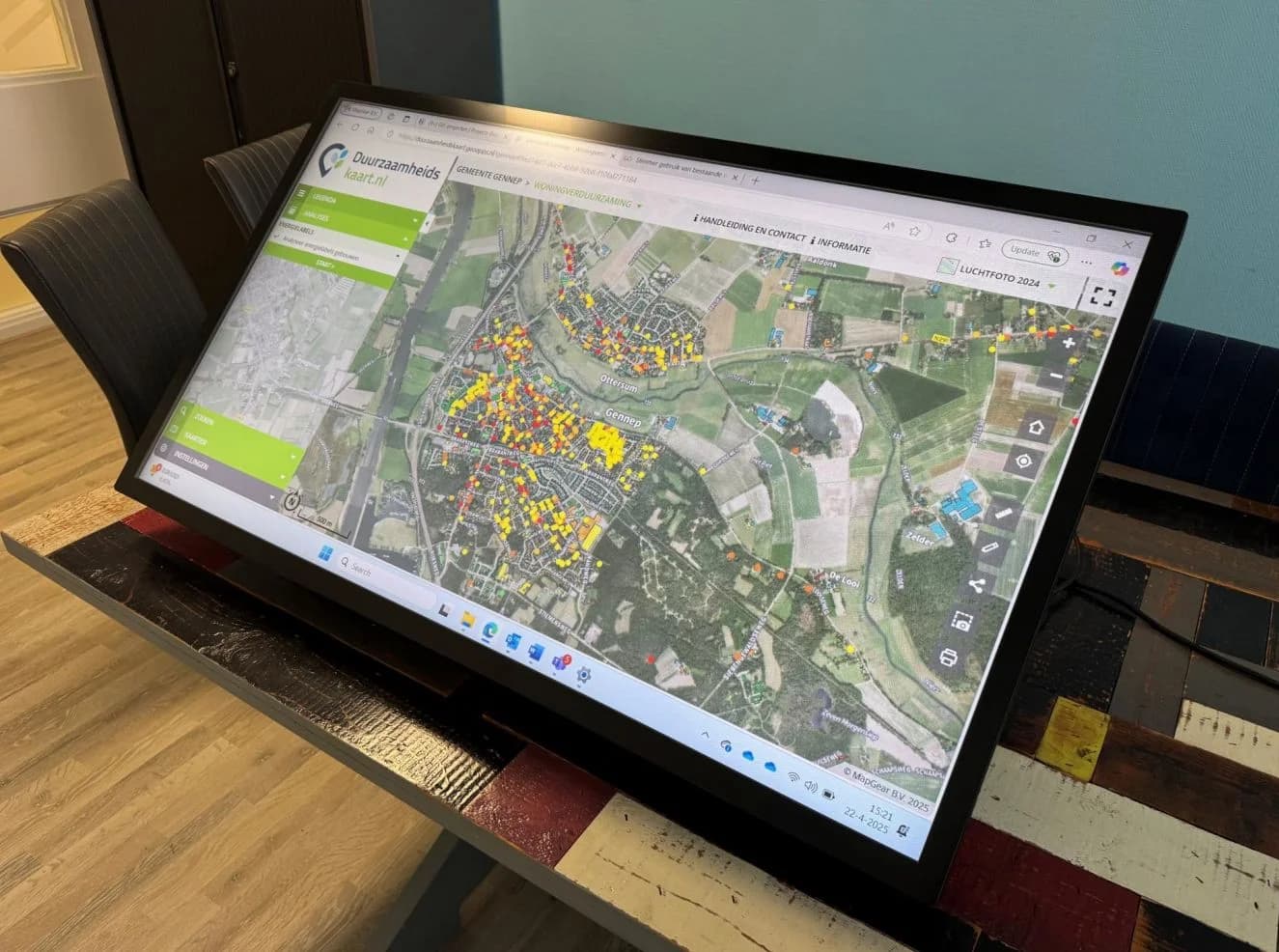 TouchTable maptable touchtafel
