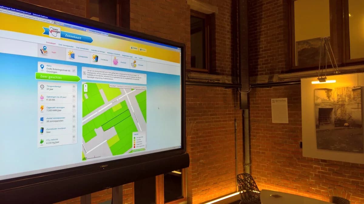 TouchTable 4K kaartentafel