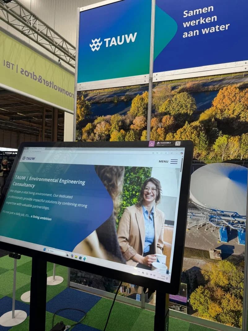 TouchTable voor educatieve training en samenwerking