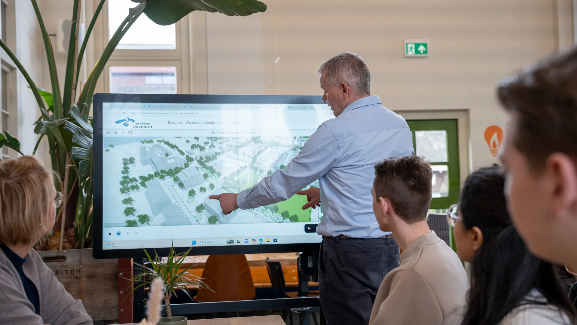 TouchTable Go Präsentation vor Ort