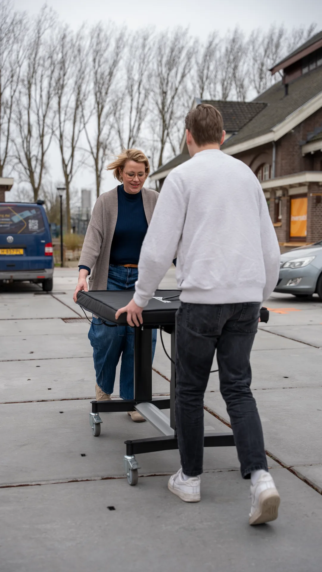 TouchTable Transport außen